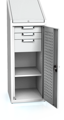 System cupboard UNI 1410 x 490 x 500 - shelves-drawers